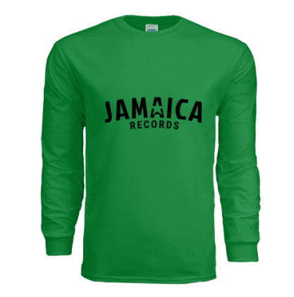 Jamaica Records Logo Long Sleeve (Green)